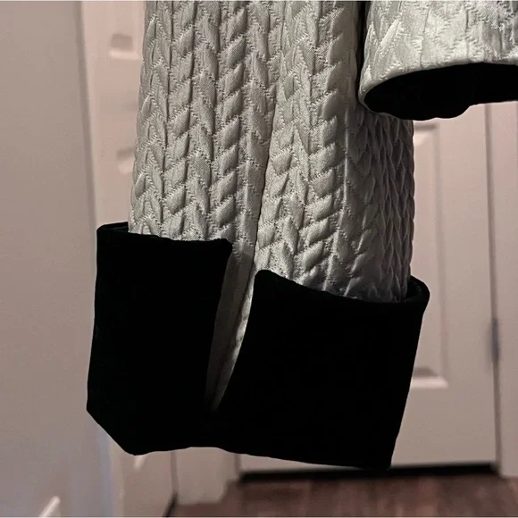 ARMANI COLLEZIONI beautiful BLAZER Jacket Made in ITALY with Velvet Details - Picture 10 of 16